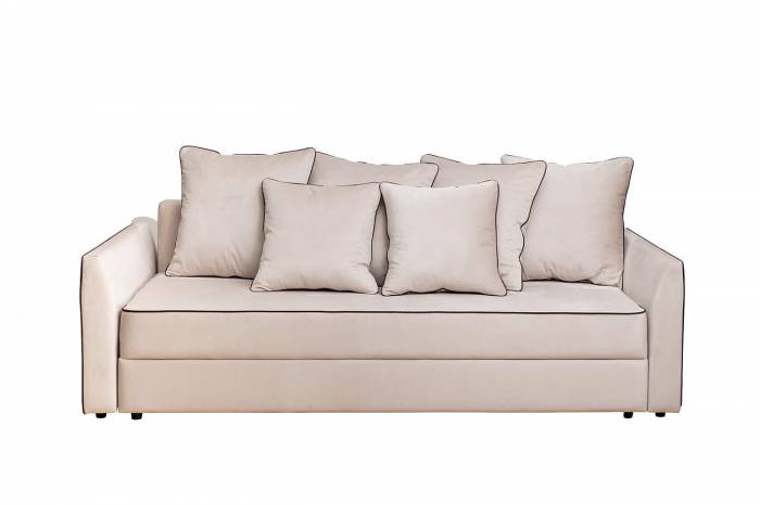 Диван Mores(K)кант трехмест.раскл. велюр беж. Colton 002-BEG 226*103*94