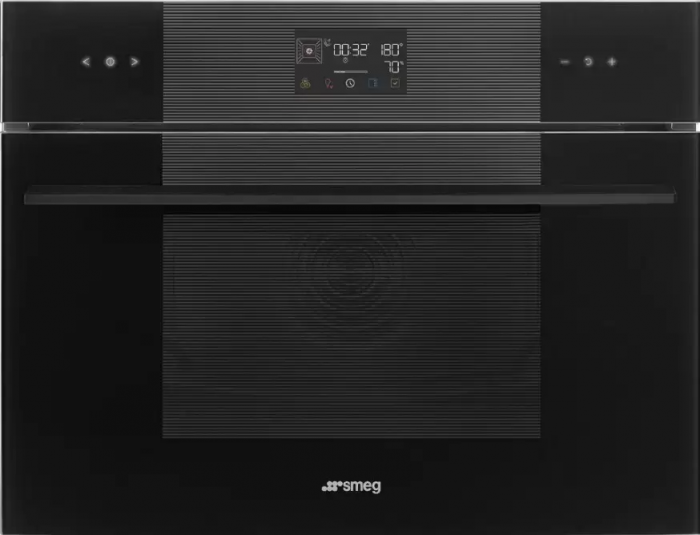 Компактный духовой шкаф с паром Smeg SO4102S3B3