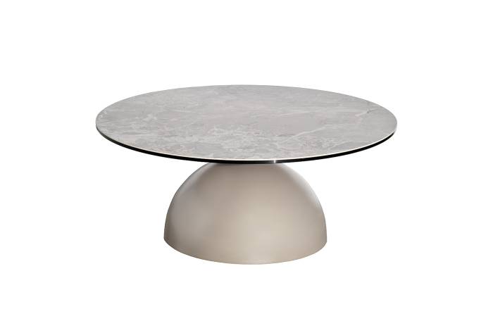 57EL-17011 Стол журнальный, керамика Augustus Gray d90*39см