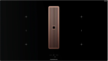 Индукционная варочная поверхность с вытяжкой Kuppersbusch KMI 9850.1 SR-E Copper
