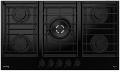 Газовая стеклянная варочная панель Korting HGG 9955 CTN