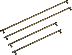 Комплект ручек для холодильника Smeg Cortina KMOFQ7-1