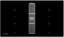 Варочная панель с вытяжкой Kuppersbusch KMI 9850.0 SR Stainless Steel