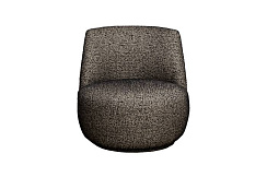 Кресло Риволи(GD/Rivoli) поворотное рогожка черно-золотое Santo302-CHZOL 73*80*74см