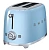 Тостер Smeg TSF01PBEU