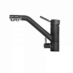 Смеситель EMAR EC-3008 3008.7 Антрацит, смеситель кух.