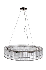 91GH-80568 Люстра подвесная никель/стекло прозрач. d85*h150см