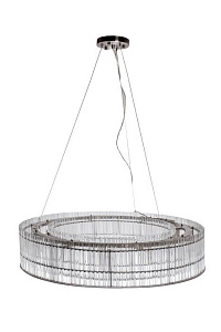 91GH-80568 Люстра подвесная никель/стекло прозрач. d85*h150см