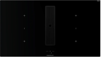 Индукционная варочная поверхность с вытяжкой Kuppersbusch KMI 9850.1 SR-S Black Velvet