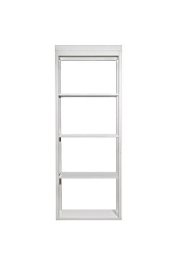 151SV-000017 Шкаф-витрина открытый бежевый 60*158*40см