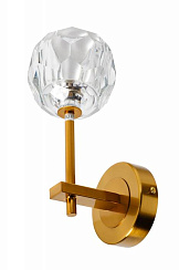 K2KR0934W-1 Бра Деко (Deco) S латунь 13*13*h23 см