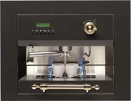 Встраиваемая кофемашина Ilve ES-645C Matt (ручки латунь)