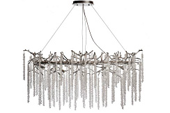 86-70621 Люстра 120*45см, металл цвет серебро