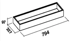 Комплект лотков для рассады пряных трав Falmec KACL.744#IF