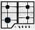 Варочная панель Electrolux GPE263MW