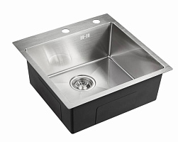 EMAR best EMB-117A PVD Nano Satine мойка универсал. (+система PVC, чаша выпуска, крепления), EMB-117