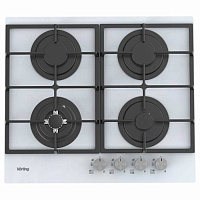 Газовая стеклянная варочная панель HGG 6722 CTW