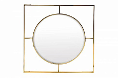 19-OA-5892 Зеркало золотое 80х80 см