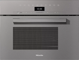 Встраиваемая пароварка с СВЧ Miele DGM7440 GRGR