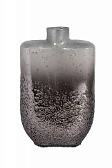 71PN-52209 Ваза декоративная стекл. серо-золотистая 16*9*25см