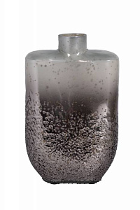 71PN-52209 Ваза декоративная стекл. серо-золотистая 16*9*25см