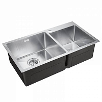 EMAR best EMB-210 PVD Nano Satine мойка универсал. (+система PVC, чаша выпуска, крепления), EMB-210 