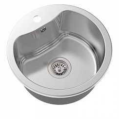 OULIN OL-357 (F) мойка врезная (+система PVC, гибкий слив, чаша (чаши) выпуска, крепления, уплотните