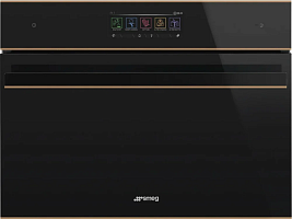 Духовой шкаф с паром и СВЧ Smeg SO4606WAPNR