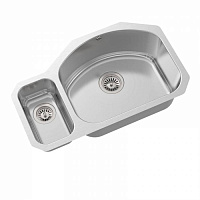 OULIN OL-U601  мойка подстольного монтажа (+система PVC, гибкий слив, чаша (чаши) выпуска, крепления