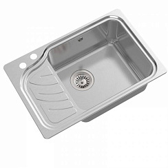 OULIN OL-327R(F&P) мойка врезная New (+система PVC, гибкий слив, чаша (чаши) выпуска, крепления, упл