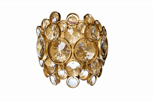 K2KG1120W-1 Бра Lustro латунь/стекло прозрачное 22*13*h22см