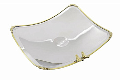 95IM-0072L Блюдо прямоугольное на ножках 