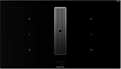 Индукционная варочная поверхность с вытяжкой Kuppersbusch KMI 9850.1 SR-E Silver Chrome