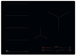 Индукционная варочная панель AEG TI74IF00IB
