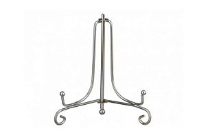 244-101 Комплект подставок для тарелок 5 шт, серебро 17*11 см