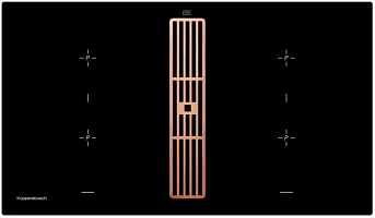 Варочная панель с вытяжкой Kuppersbusch KMI 9850.0 SR Copper