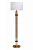 K2CPF-07234 Торшер со стеклянным основанием d46*h166см