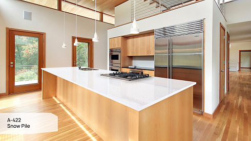 A-422 Snow Pile
