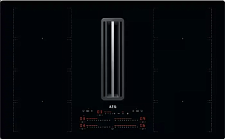 Варочная панель со встроенной вытяжкой AEG CCE84779CB