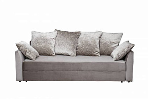 Диван Mores(K)кант трехмест.раскл. вельвет беж. Velv SBEG+Velv ECRU+Umbr SBEG 226*103*94