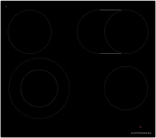 Варочная панель Kuppersberg ECS 624