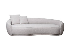 Диван трехместный GD/Toulon (левый) бежевый букле Orso BEG 257*119*72см