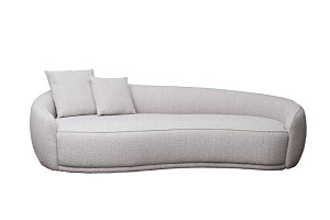 Диван трехместный GD/Toulon (левый) бежевый букле Orso BEG 257*119*72см