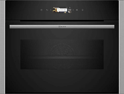 Компактный духовой шкаф с микроволнами Neff C24MR21N0