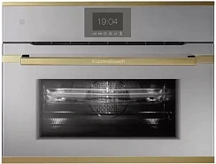 Компактный духовой шкаф с микроволнами Kuppersbusch CBM 6550.0 G4 Gold