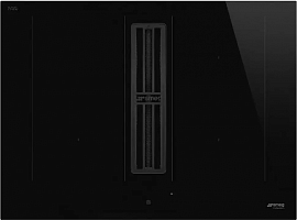 Варочная панель с вытяжкой Smeg HOBD472D