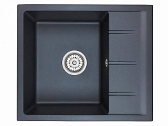 EMAR Quartz EMQ-1580.Q гранитная мойка, Морион. Система слива, сифон, чаша (чаши) выпуска, герметик,