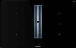 Индукционная варочная панель с вытяжкой Kuppersbusch KMI 8350.0 SR Stainless steel