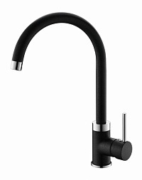 Смеситель в мойку EMAR 3004 3004.12 Оникс, смеситель кух.