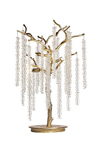 86-80860 Лампа настольная 35*h60 см, металл цвет золото